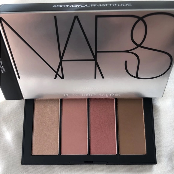 NARS Cheek Palette Full Dimension 1 BringYourMattitude 4 Pan Palette 22g NIB - Picture 3 of 12